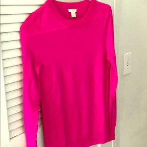 Hot Pink J.Crew Sweater